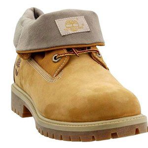 New without Box Timberland Premium Roll Top Wheat Leather Boots A1QZA Mens 10